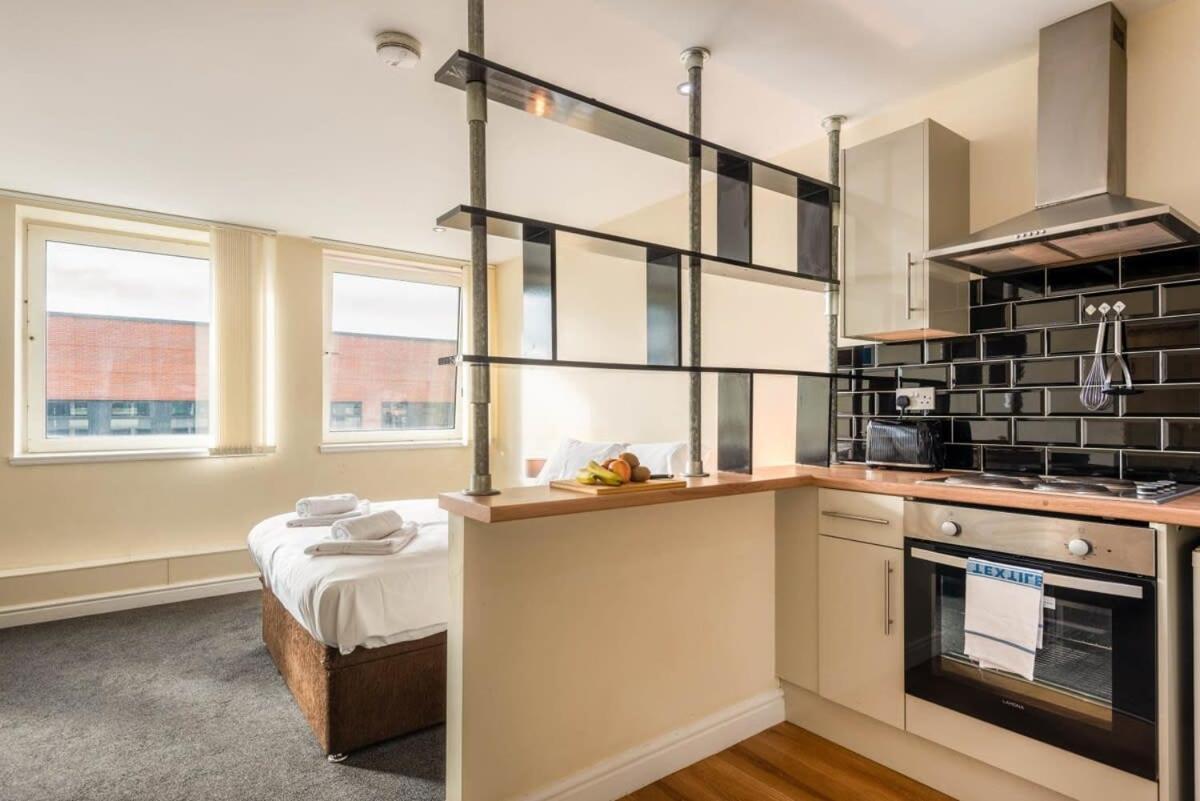 Modern & Bright Budget Studio In Central Doncaster Apartment Exterior foto