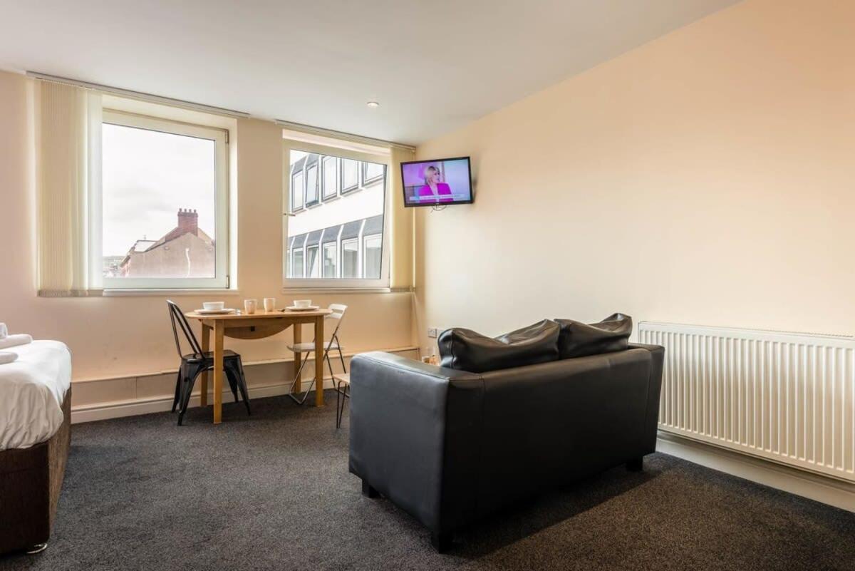 Modern & Bright Budget Studio In Central Doncaster Apartment Exterior foto
